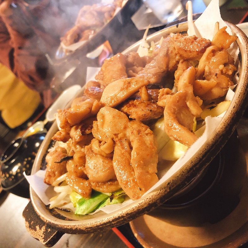 鶏ちゃん定食(民宿・割烹 松園 （みんしゅく・かっぽう しょうえん）)