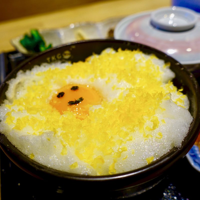 ふわふわエアリーTKG(野乃鳥なんば堂)