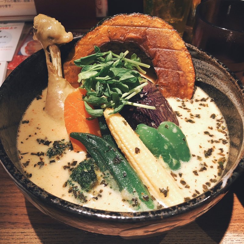 チキン野菜カリー(スープカリー イエロー)