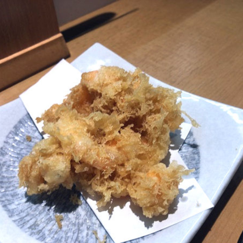 小海老のかき揚げ(くいものや 金子)