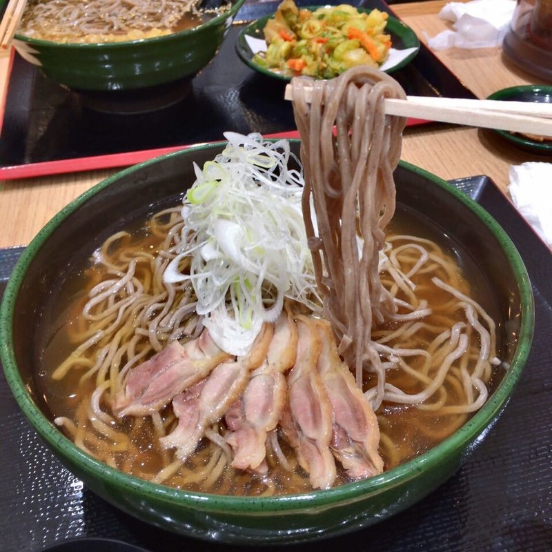 肉そば（冷やし）大盛り(桃山 大手町店 )