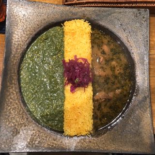 カレー2種盛り(ピワン （piwang）)