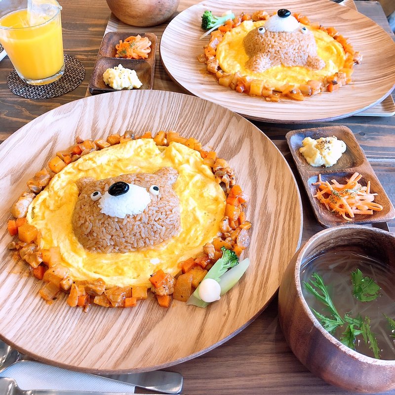 くまライス(henteco〜森の洋菓子店)