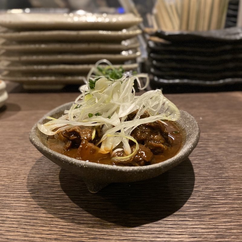 牛どて煮(炭焼きと日本酒 炉端ヒトイキ。)