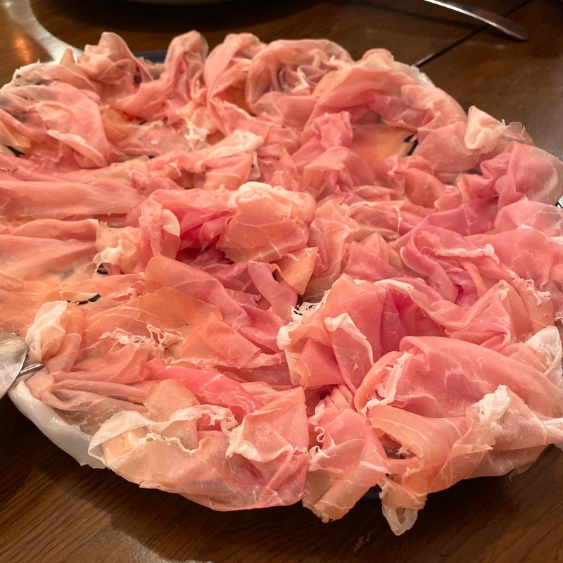 パルマ産生ハム(トラットリア ブカ マッシモ )