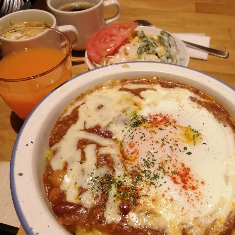 焼きカレー　大盛り(飯田橋スペインバル ALBA)