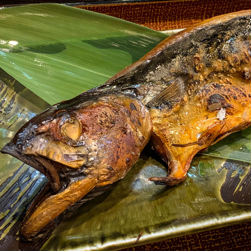 伴助トロさば定食(寿司ろばた 八條)