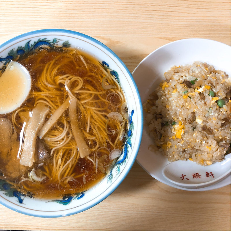 ラーメン　五目チャーハンセット(大勝軒 )