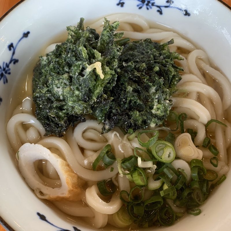 海苔天うどん(いろりや )