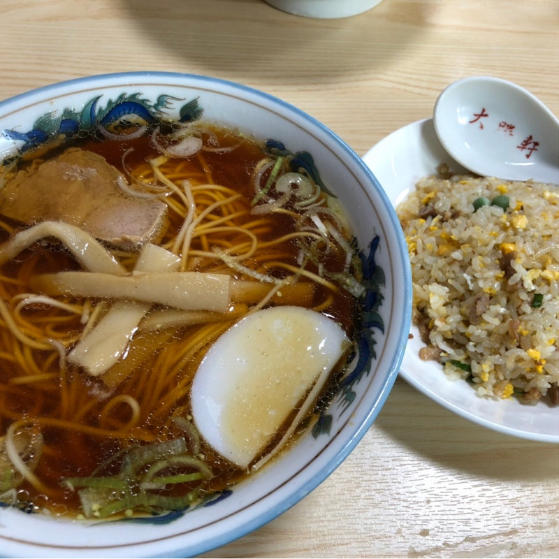 ラーメン 半チャーハンセット(大勝軒 )