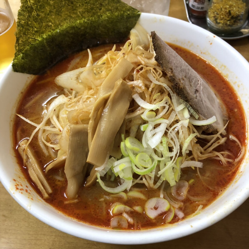 オロチョンラーメン(北海道ラーメン 赤レンガ 鶴見店)