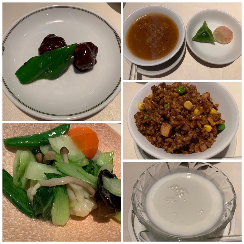 5000円ランチセット①(中国飯店(チュウゴクハンテン) 三田店)