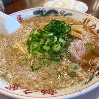 黒醤油ラーメン(魅力屋)