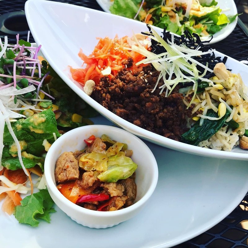 ミックスベジタブル丼(Alishan Cafe)