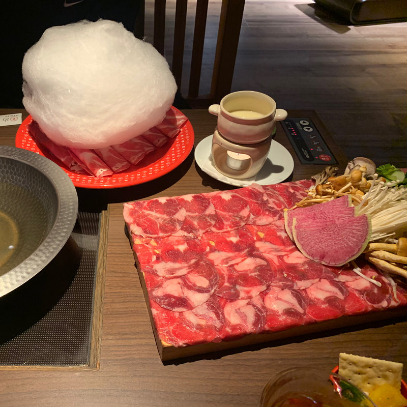 ラムしゃぶ食べ放題&ソフトドリンク飲み放題(めり乃 銀座店)