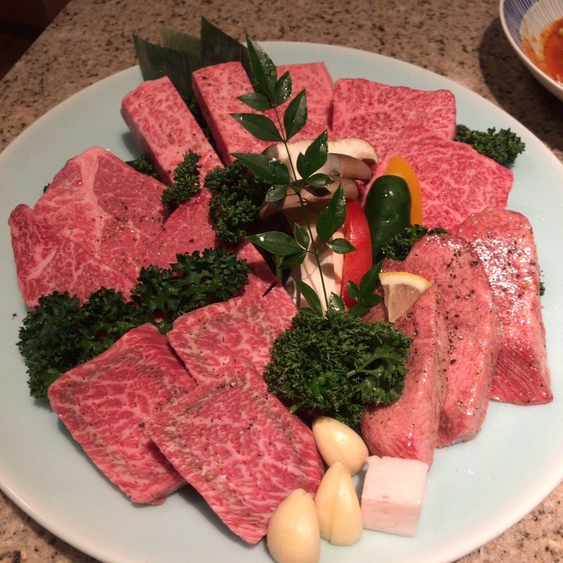 特選厚切り盛り合わせ(きらく亭)