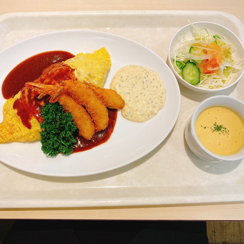 エビオムライス(玉屋ファミリーレストラン （玉屋ファミリー食堂）)