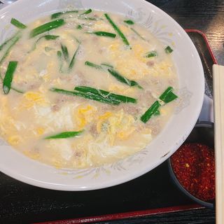 白い辛麺（塩麹と豆乳）(元祖辛麺屋 桝元 本庄店)