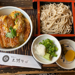 カツ丼セット(三瀬そば)