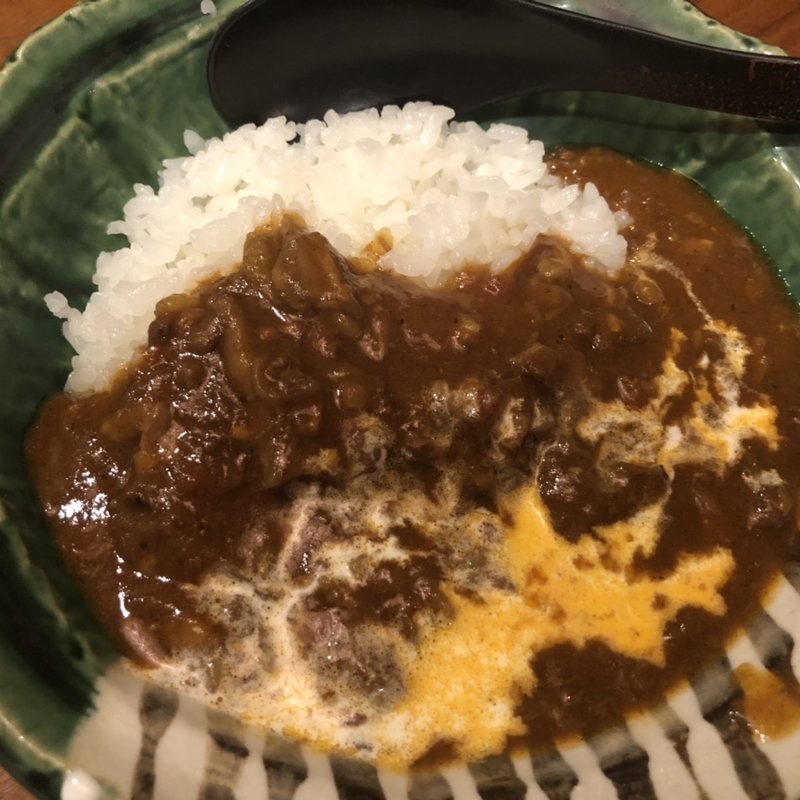 ビーフカレー（ハーフ）(勇山亭)