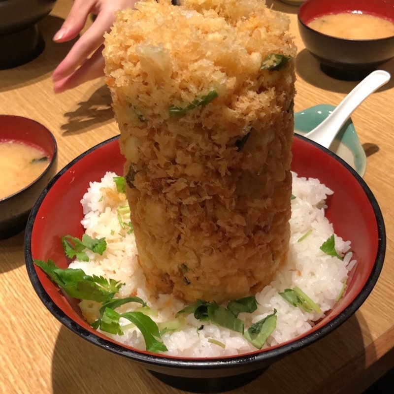 海鮮かき揚げ(魚河岸 丸天 魚河岸店)