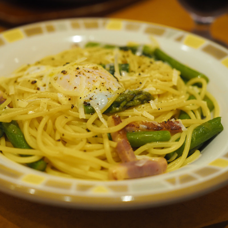 アスパラガスのアーリオオーリオ(サイゼリヤ 尼崎つかしん店)
