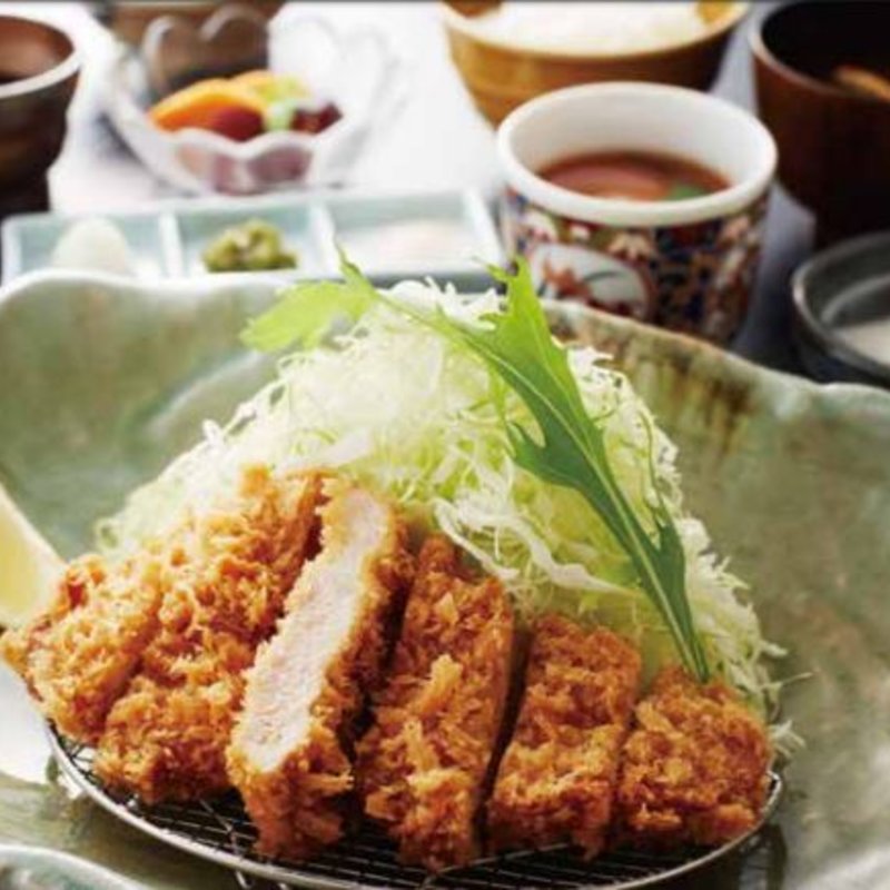 極上ロースかつ膳セット(かつアンドかつ 紫金山公園店)