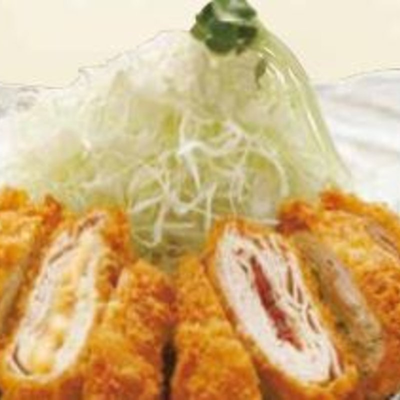 梅シソ＆チーズミルフィーユかつ膳(かつアンドかつ 紫金山公園店)