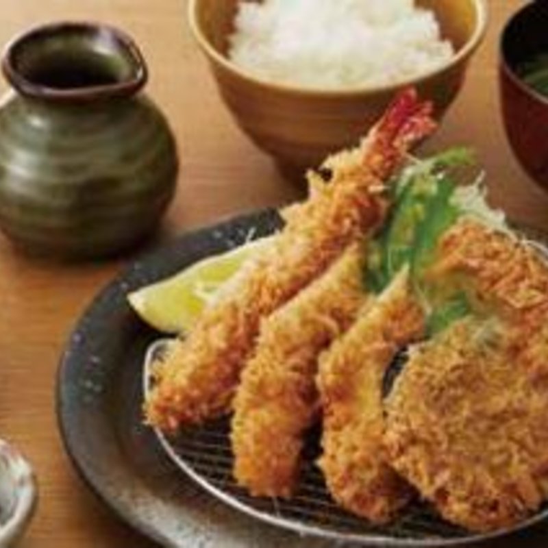 海鮮かつ・野菜膳(かつアンドかつ 紫金山公園店)
