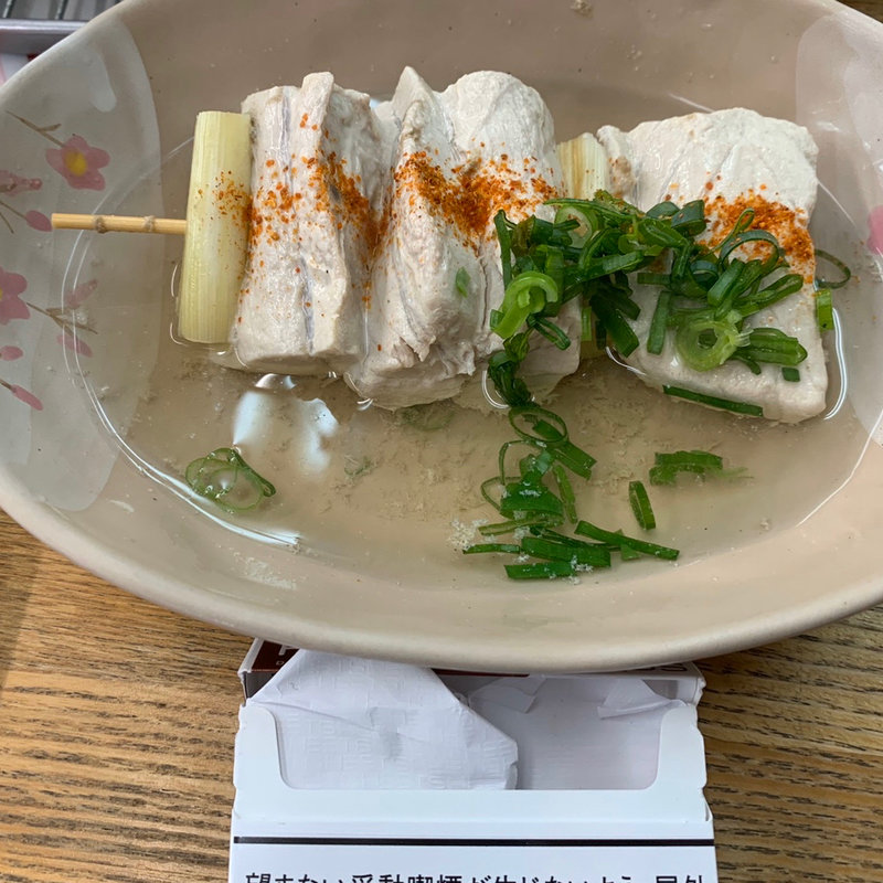 生マグロのネギま(魚庭 本店)