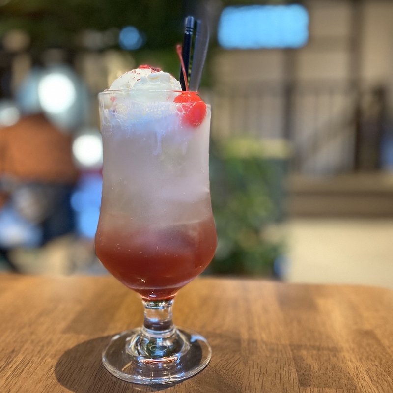 大人のクリームソーダ(喫茶ニューポピー)