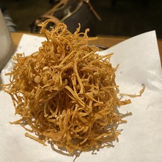 えのきの天ぷら(いちまる定食堂)
