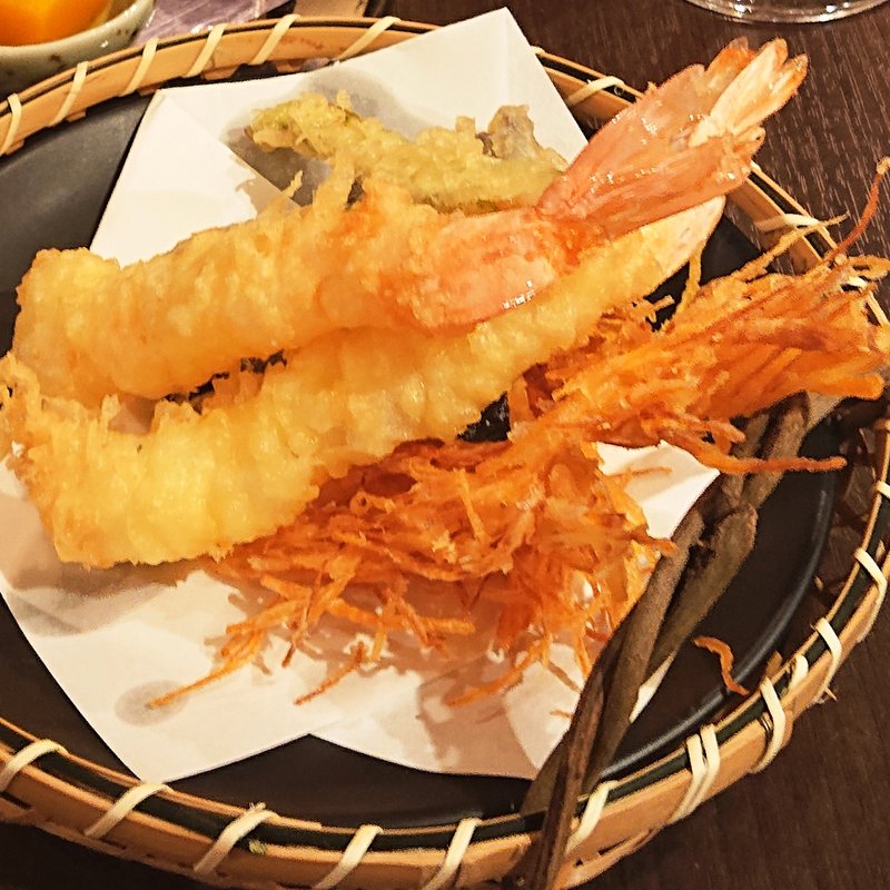 天麩羅 4種盛り合わせ(日本酒と湯豆腐 いろは)