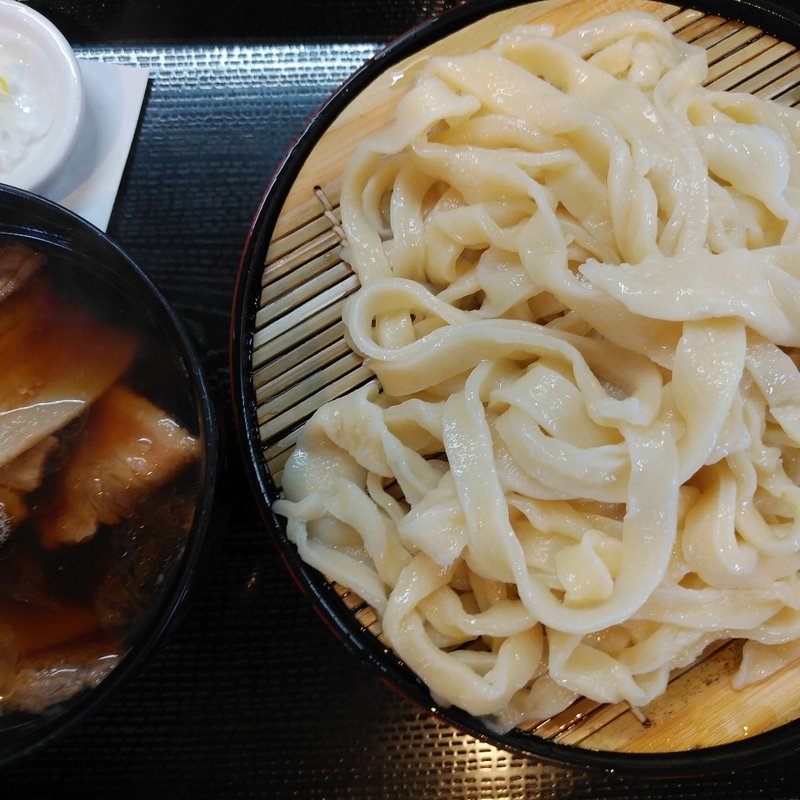 肉ねぎ玉うどん(手打ちうどん うちだや)