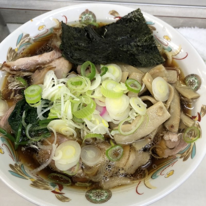 青島チャーシュー薬味ネギ自家製メンマ(青島食堂 秋葉原店 )