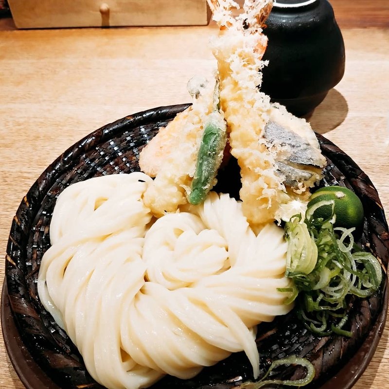 天ざる+すだち(慎)