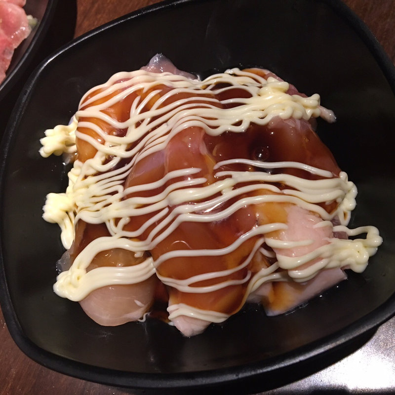 照りマヨチキン(焼肉食べ放題 じゅうじゅう マーブルロード店)