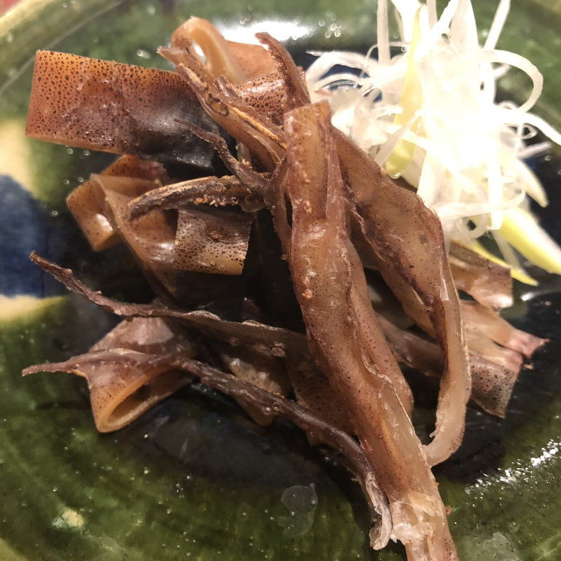 肝いり丸干し烏賊(玄蕎麦 路庵)