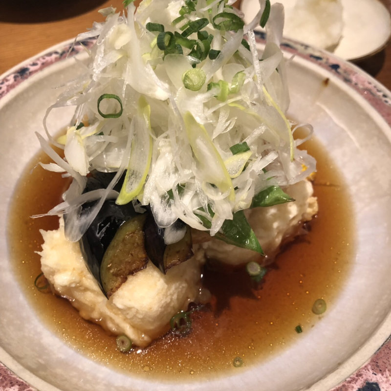 揚げ出し豆腐(玄蕎麦 路庵)