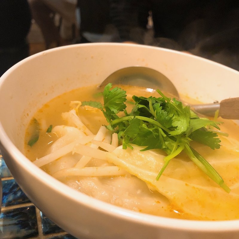 トムヤムクンスープ餃子 3個(立吉餃子 青山店)