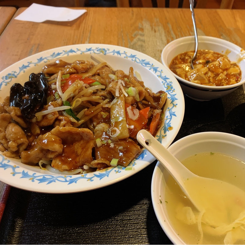 日替わり定食(蘇州屋台)