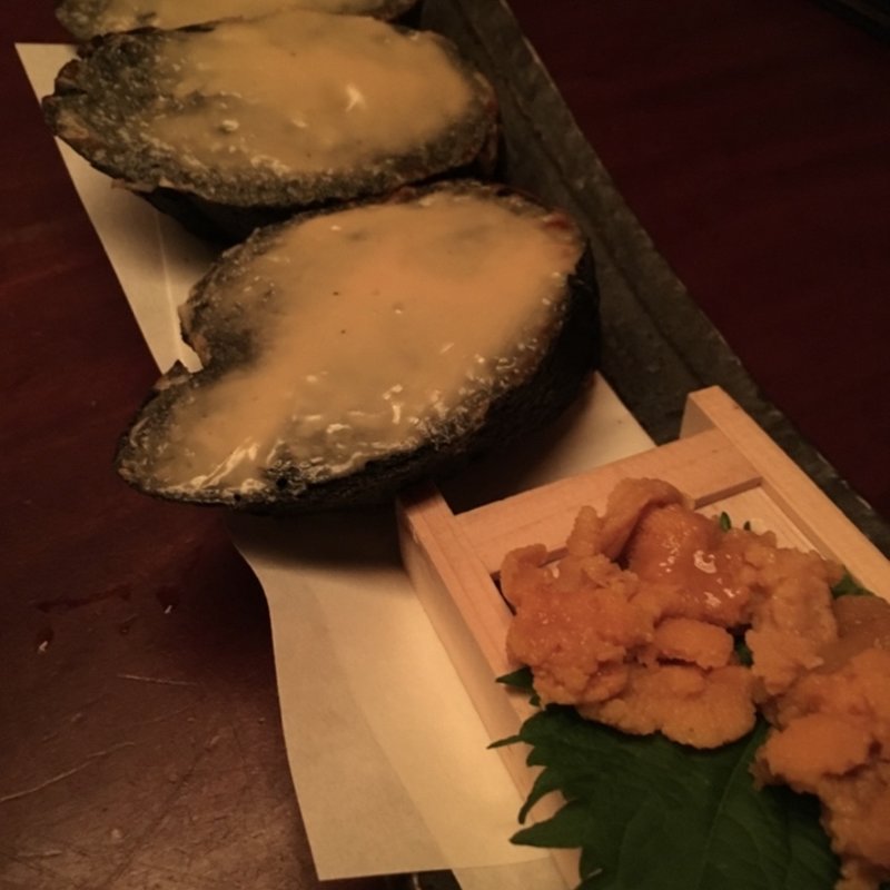 ウニトースト 竹炭バケット(八吉 横浜西口店)