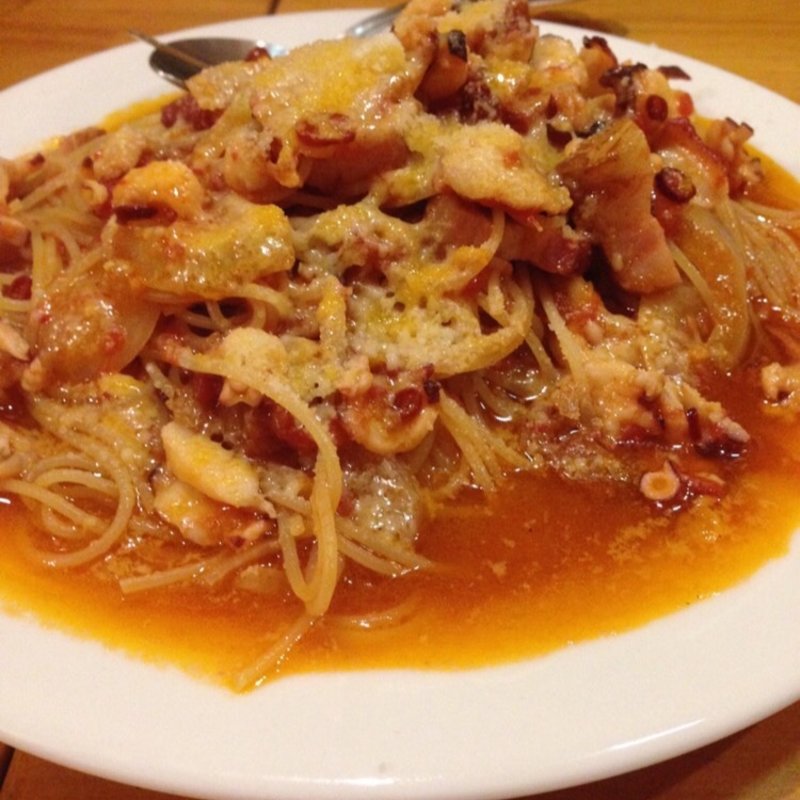 タコのアラビアータ(ヴィスコンティ)