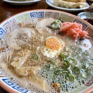 昔ラーメン(大砲ラーメン 福岡小田部店)