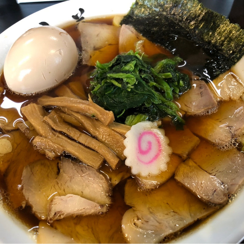 特製醤油ラーメン(らーめん 竜美 与野本町店)