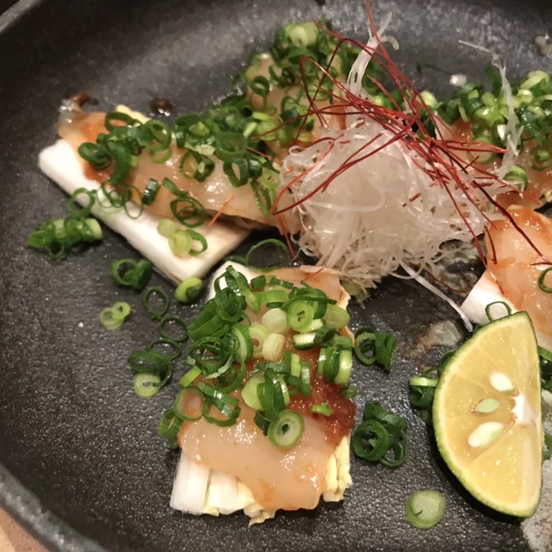 ぶつ刺し(玄品ふぐ 高槻の関)