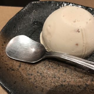 メイプルナッツアイスクリーム(玄品ふぐ 高槻の関)