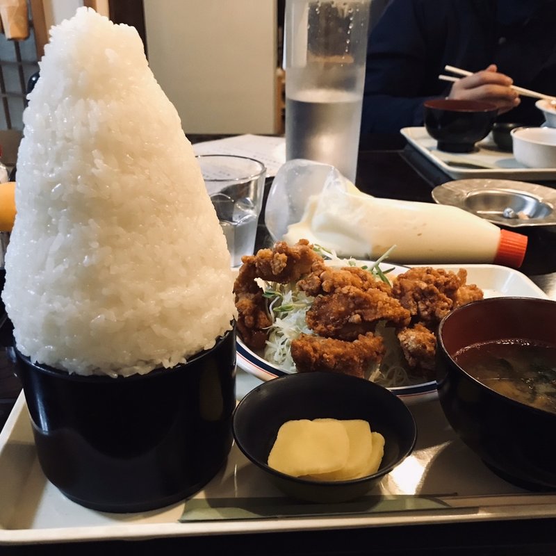 から揚げ定食(芳味亭 )