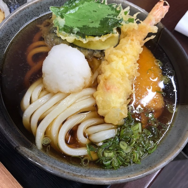 海老天おろしぶっかけ(川久麦笑)