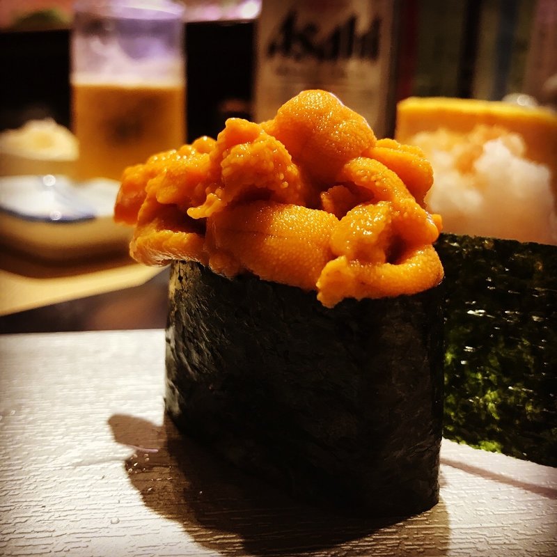 塩水雲丹(まぐろ人 吉祥寺店)